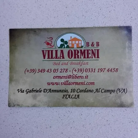 Ormeni Cardano Al Campo